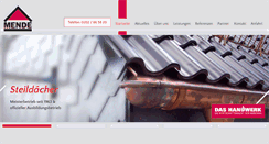 Desktop Screenshot of mende-gmbh.com