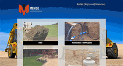 Desktop Screenshot of mende-gmbh.info